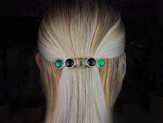 Set clama de par si 2 agrafe talisman zodia Scorpion - GlamBazaar.ro