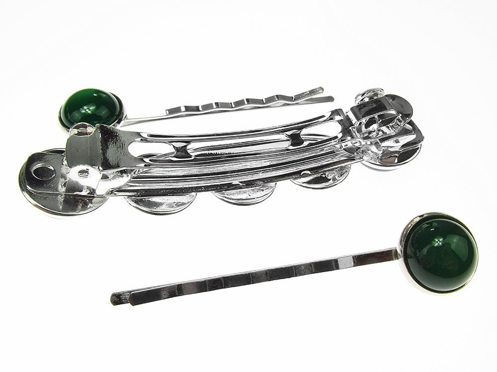 Set clama de par si 2 agrafe talisman zodia Taur - GlamBazaar.ro