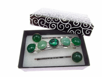 Set clama de par si 2 agrafe talisman zodia Taur - GlamBazaar.ro