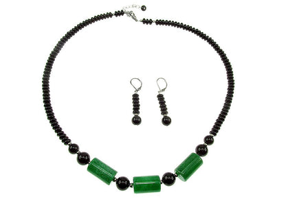 Set onix si jad verde - GlamBazaar.ro