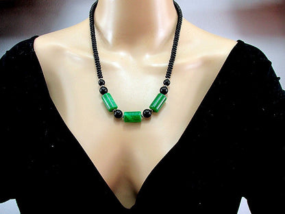 Set onix si jad verde - GlamBazaar.ro